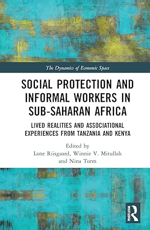 social protection and informal workers in sub saharan africa lived realities and associational experiences
