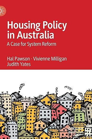 housing policy in australia a case for system reform 1st edition hal pawson ,vivienne milligan ,judith yates