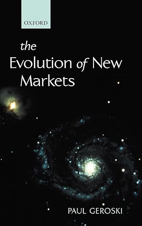 the evolution of new markets 1st edition paul a geroski 0199248893, 978-0199248896