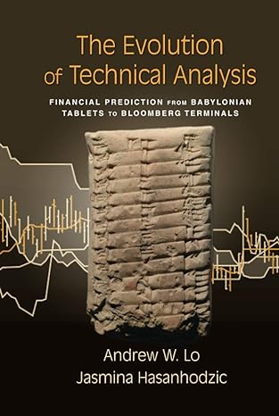 the evolution of technical analysis 1st edition andrew w lo ,jasmina hasanhodzic 1576603490, 978-1576603499