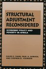 structural adjustment reconsidered economic policy and poverty in africa 1st edition david e sahn ,paul a