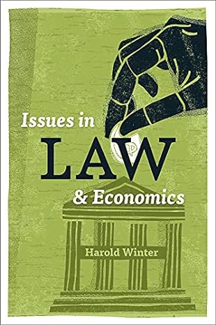 issues in law and economics 1st edition harold winter 022624959x, 978-0226249599
