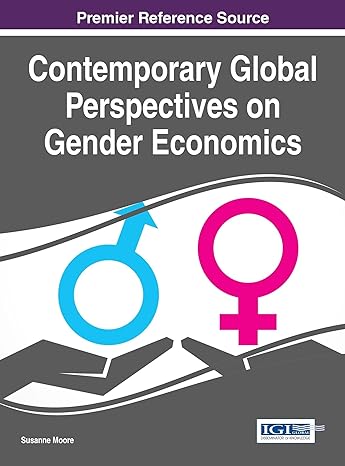 contemporary global perspectives on gender economics 1st edition susanne moore 1466686111, 978-1466686113