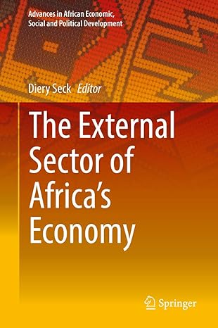 the external sector of africas economy 1st edition seck 3319979124, 978-3319979120