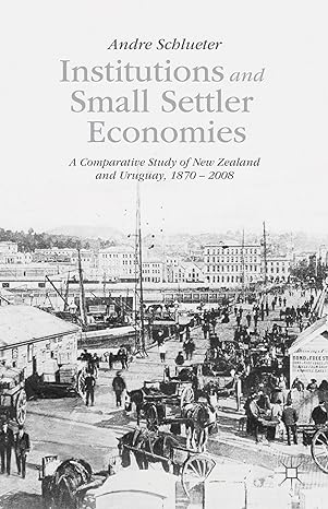 institutions and small settler economies a comparative study of new zealand and uruguay 1870 2008 2014th