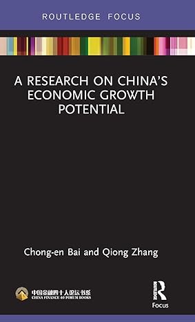 a research on chinas economic growth potential 1st edition chong en bai ,qiong zhang 1138082775,
