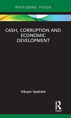 cash corruption and economic development 1st edition vikram vashisht 113806386x, 978-1138063860