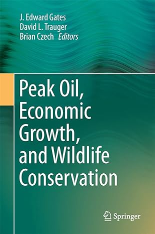 peak oil economic growth and wildlife conservation 2014th edition j edward gates ,david l trauger ,brian