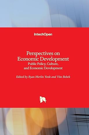 perspectives on economic development public policy culture and economic development 1st edition vito bobek