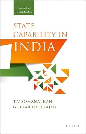 state capability in india 1st edition t v somanathan ,gulzar natarajan 0192856618, 978-0192856616