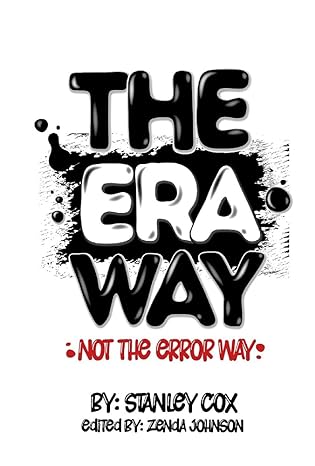 the era way not the error way 1st edition stanley cox 1098391373, 978-1098391379