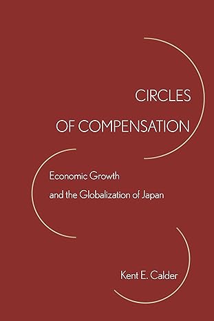 circles of compensation economic growth and the globalization of japan 1st edition kent e calder 0804798680,