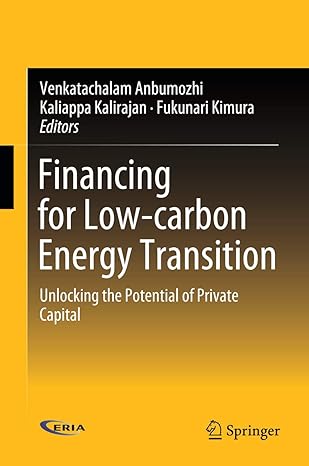 financing for low carbon energy transition unlocking the potential of private capital 1st edition