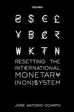 resetting the international monetary system 1st edition jose antonio ocampo 019871811x, 978-0198718116