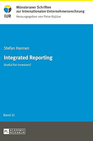 integrated reporting useful for investors new edition stefan hannen 3631732473, 978-3631732472