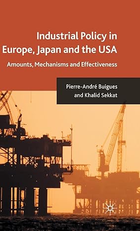 industrial policy in europe japan and the usa amounts mechanisms and effectiveness 2009th edition p buigues