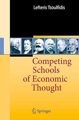competing schools of economic thought 2009th edition lefteris tsoulfidis 3540926925, 978-3540926924