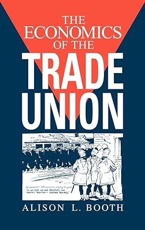 the economics of the trade union 1st edition alison l booth 0521464676, 978-0521464673