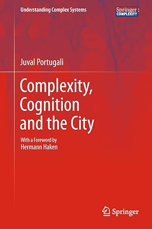 complexity cognition and the city 2011th edition juval portugali 3642194508, 978-3642194504