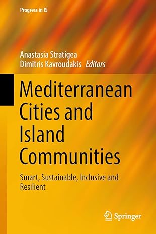 mediterranean cities and island communities smart sustainable inclusive and resilient 1st edition anastasia