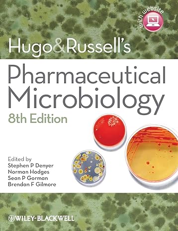 hugo and russells pharmaceutical microbiology 8th edition denyer 1444330632, 978-1444330632