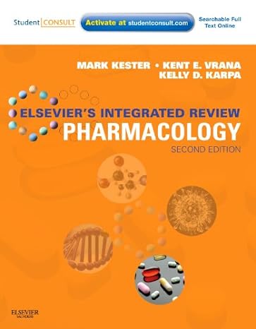elseviers integrated review pharmacology with student consult online access 2nd edition mark kester phd