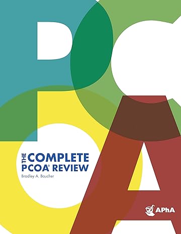 the complete pcoa review 1st edition bradley a boucher 1582123411, 978-1582123417