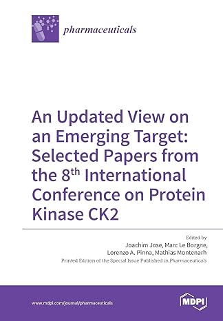 an updated view on an emerging target selected papers from the 8th international conference on protein kinase