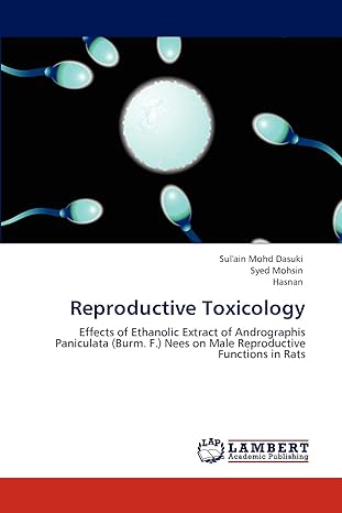 reproductive toxicology effects of ethanolic extract of andrographis paniculata nees on male reproductive