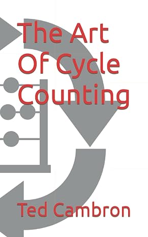 the art of cycle counting 1st edition ted cambron b09rm5knfd, 979-8410448093