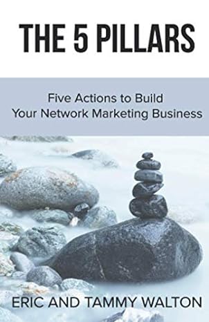 the 5 pillars five actions to build your network marketing business 1st edition eric walton ,tammy walton