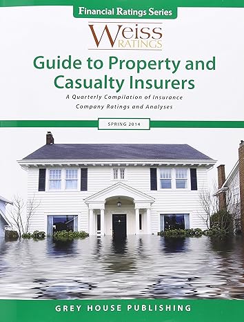 weiss ratings guide to property and casualty insurers spring 2014 1st edition ratings weiss 1619253259,