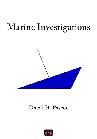 marine investigations 1st edition david h pascoe 0965649652, 978-0965649650