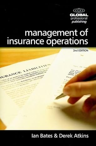 management of insurance operations 2nd edition ian bates ,derek atkins 1906403341, 978-1906403348