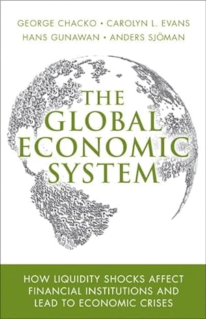 global economic system the how liquidity shocks affect financial institutions and lead to economic crises 1st