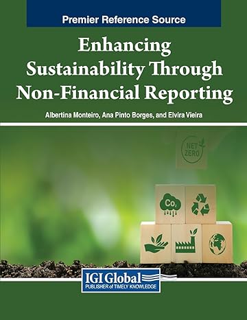 enhancing sustainability through non financial reporting book series 1st edition albertina monteiro ,ana