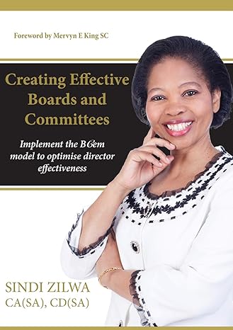 creating effective boards and commities implement the bcem model to optimise director effectiveness 1st