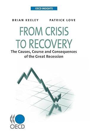 oecd insights from crisis to recovery the causes course and consequences of the great recession 1st edition