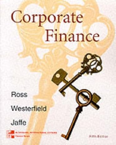 corporate finance 2nd international edition stephen a ross ,jeffrey f jaffe 0071167579, 978-0071167574