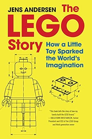 the lego story how a little toy sparked the worlds imagination 1st edition jens andersen 0063258021,