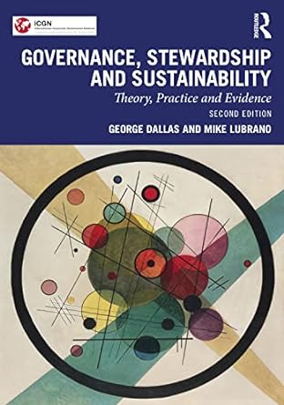 governance stewardship and sustainability theory practice and evidence 2nd edition george dallas ,mike