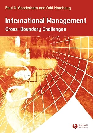 International Management Cross Boundary Challenges