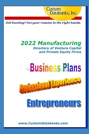 2022 manufacturing directory of venture capital and private equity firms job hunting get your resume in the