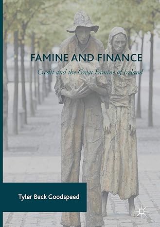 famine and finance credit and the great famine of ireland 1st edition tyler beck goodspeed 3319811134,