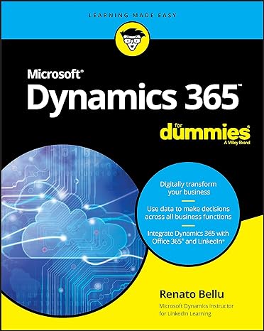 microsoft dynamics 365 for dummies 1st edition renato bellu 111950886x, 978-1119508861