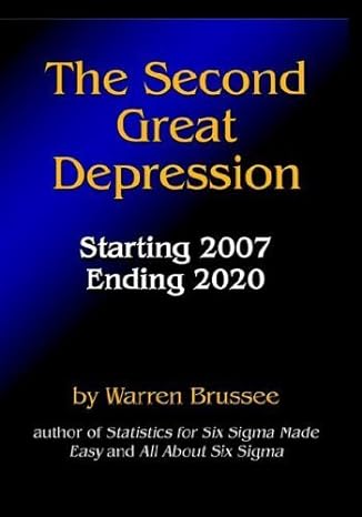 the second great depression 1st edition warren brussee 1591136881, 978-1591136880