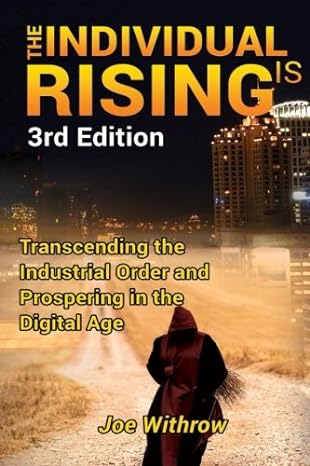 the individual is rising transcending the industrial order and prospering in the digital age 3rd edition joe