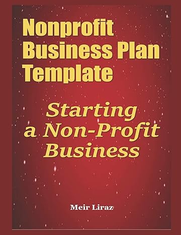 nonprofit business plan template starting a non profit business 1st edition meir liraz b084dld4kt,