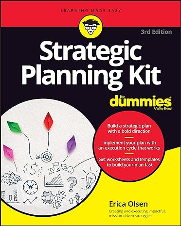 strategic planning kit for dummies 3rd edition erica olsen 1394157967, 978-1394157969