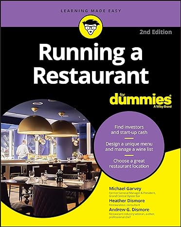 running a restaurant for dummies 2nd edition michael garvey ,andrew g. dismore ,heather heath